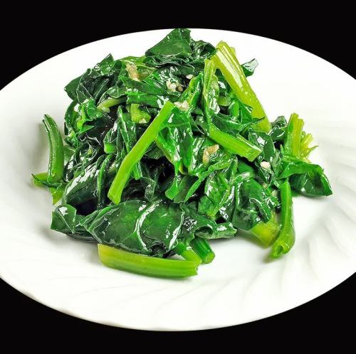 Stir-fried spinach