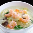 Shrimp tongue noodles
