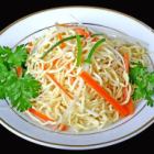 Dried tofu and coriander salad