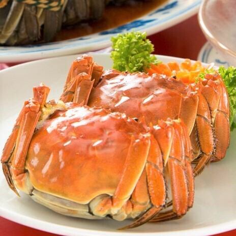 上海蟹(蒸し)(10月-1月の季節限定)