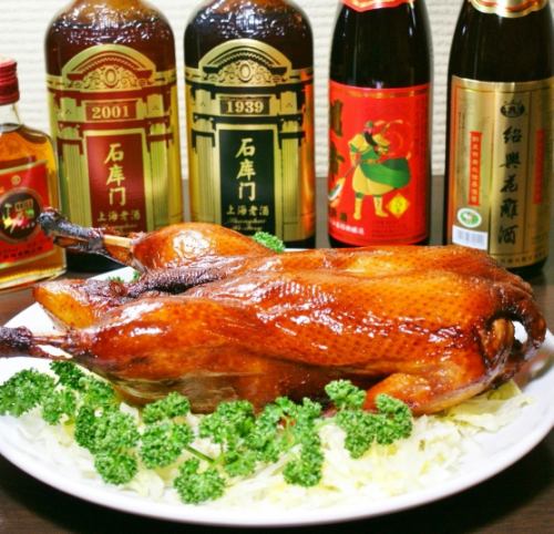 吃掉一整隻北京烤鴨