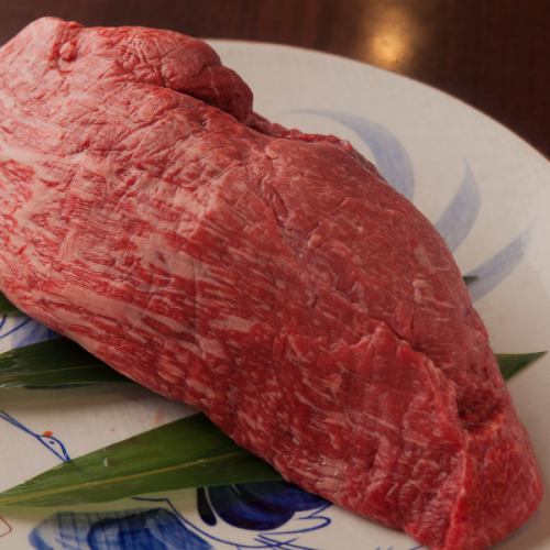 厳選素材を使用した料理