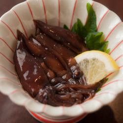 불똥 꼴뚜기 바다 절임