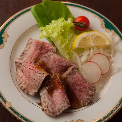 【◆きくちゃん特製ローストビーフ◆】厳選黒毛和牛を贅沢に味わう当店自慢の逸品！