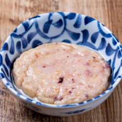 Satsumaage with pickled ginger (1 piece)