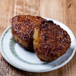 Grilled rice balls (2 pieces)