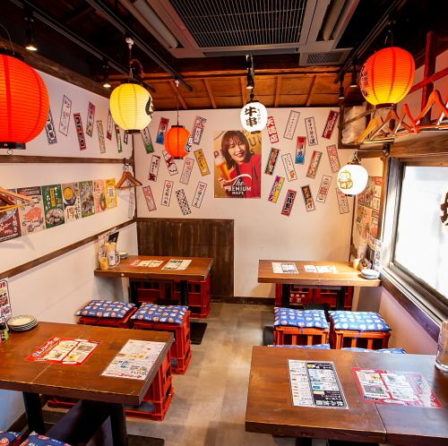 大阪天満にあるモダンで落ち着いた雰囲気の店内のお店