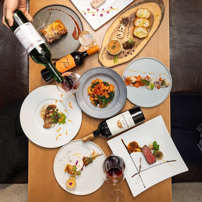 A new space where you can enjoy Bacchus cuisine at home or in the restaurant