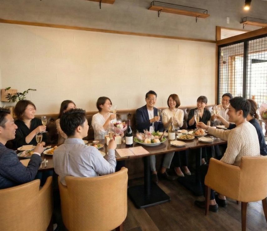 歓送迎会・懇親会予約受付中！