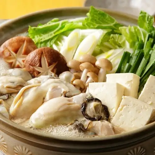 Oyster hot pot