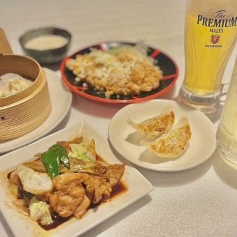 ※平日限定※【予約なし当日1名様からOK☆暖龍昼飲みセット】　2000円(税込)