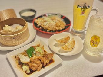 ※平日限定※【予約なし当日1名様からOK☆暖龍昼飲みセット】　2000円(税込)