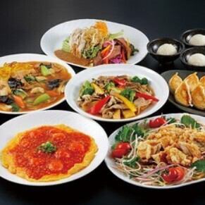 幹事さん必見！【中華三昧コース◎】7品 4000円→3500円（税込）飲み放題2時間付き！