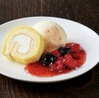 ミニデザートプレートA　2種盛り