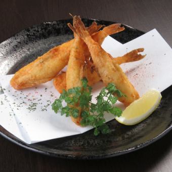 Deep-fried blowfish