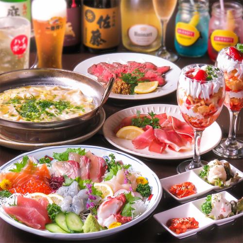 [Japanese-Western eclectic] We have a large selection of special dishes ◎ Don't miss the Volk Dining Azusa's original Volk Valet menu
