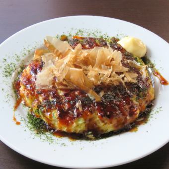 Osaka Prefecture: Fluffy and delicious okonomiyaki