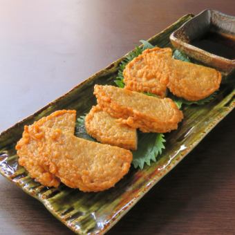 Ehime Prefecture: Sea bream and small sardine tempura