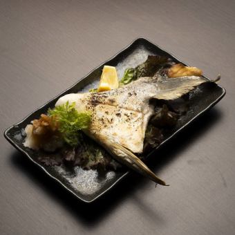 ぶりかま塩焼き