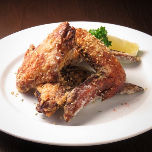 手羽先の塩焼き(4ケ)/手羽先のから揚げ(4ケ) 各