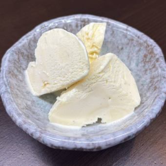 バニラアイス