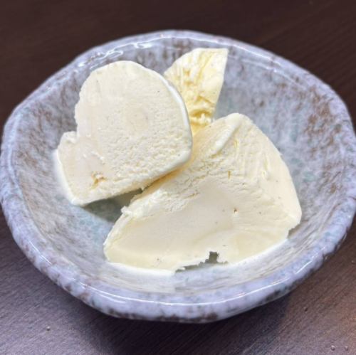 バニラアイス