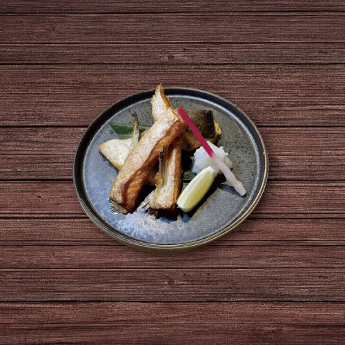 연어 카마 하라스 구이