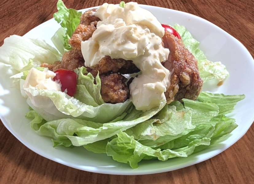 Tartar sauce is a specialty.Chicken Namba