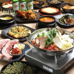 【2時間飲み放題付11品】　パクパクコース