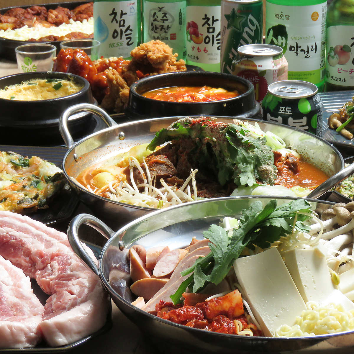韓国料理×船橋♪少人数から最大35名様まで宴会利用可能です!!