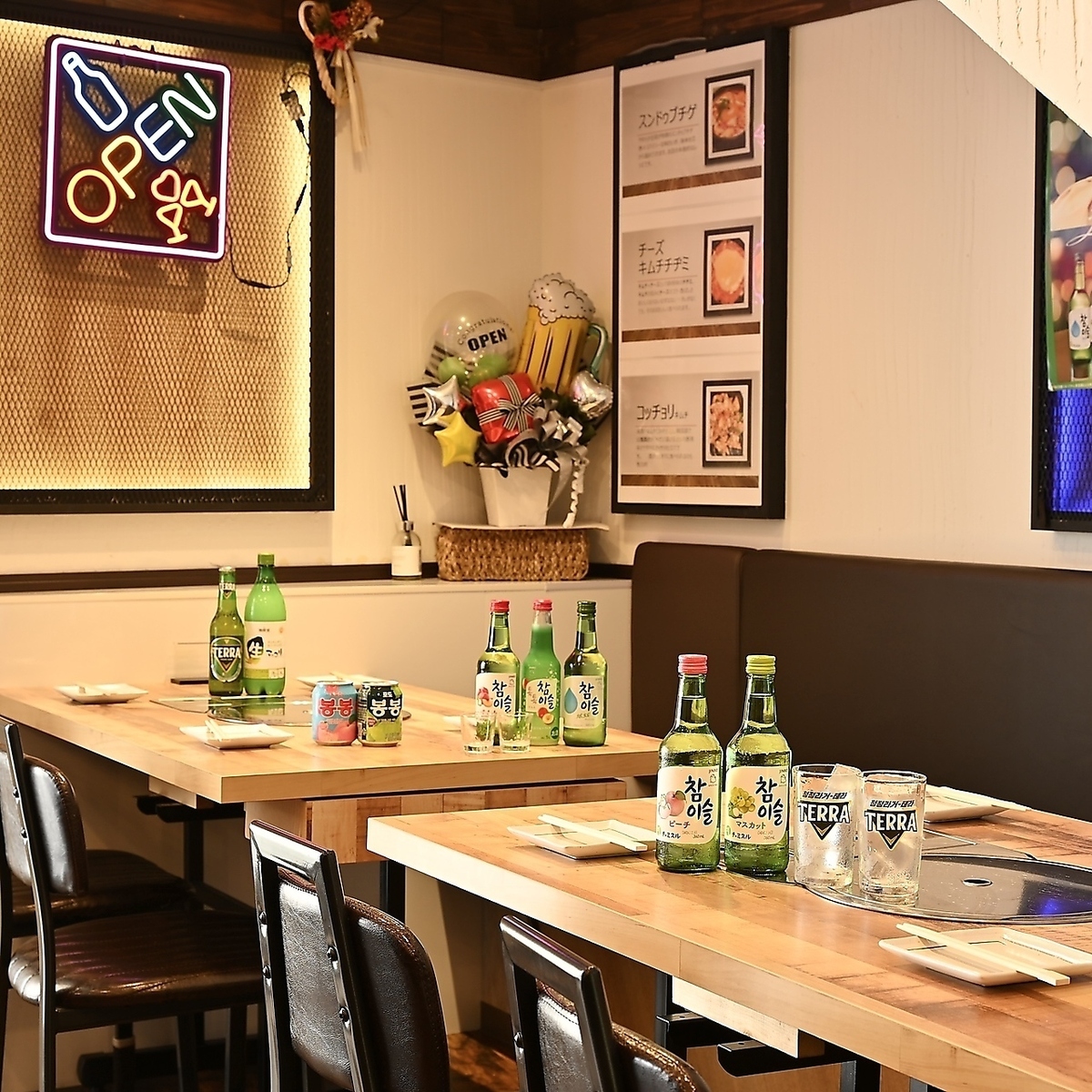 韓国料理×船橋♪少人数から最大35名様まで宴会利用可能です!!