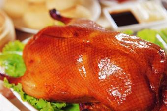 北京烤鴨和蝦套餐