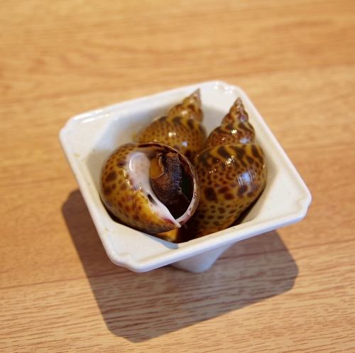 バイ貝の煮付け