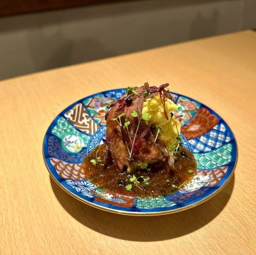 所沢牛がのったIRIHAIポテトサラダ