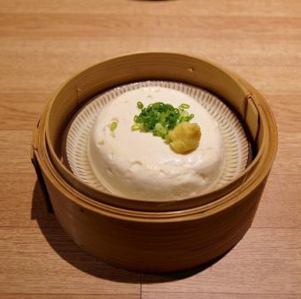 蒸しおぼろ豆腐