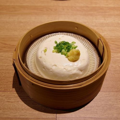 蒸しおぼろ豆腐