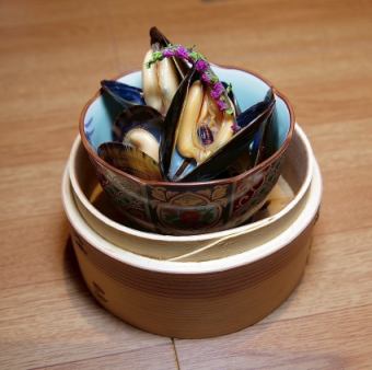 ムール貝の出汁バター