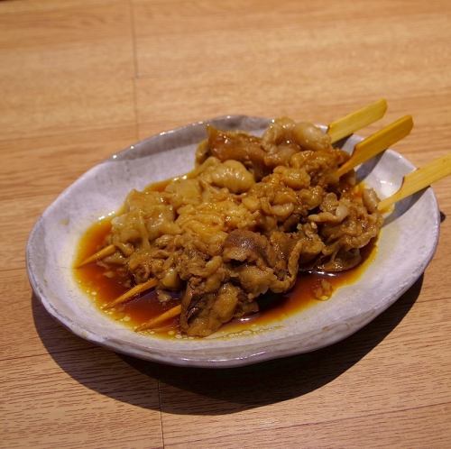 牛すじ串のドテ煮