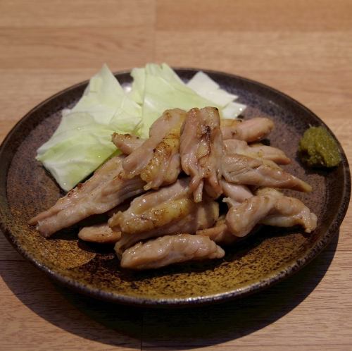 国産鶏 せせりの炭火焼き