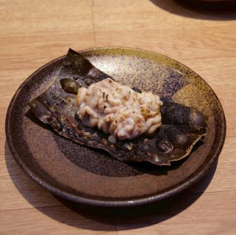 白子の昆布焼き