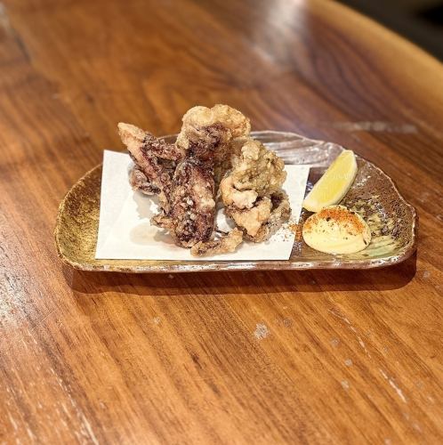 イカゲソの唐揚げ