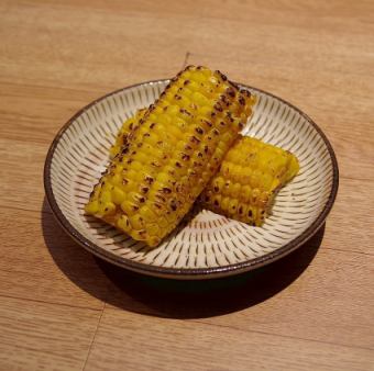 焼きとうもろこし
