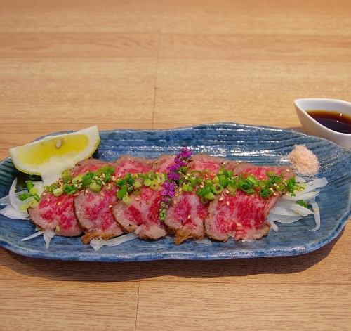 地元名産の【所沢牛】を使った料理