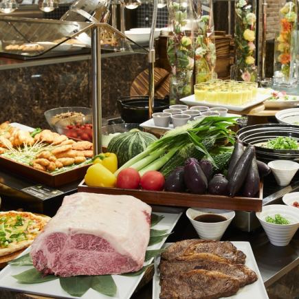 和牛ステーキ食べ放題ディナービュッフェ