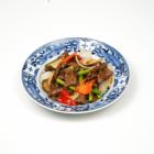 Stir fried beef with oyster sauce