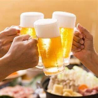 ◇単品飲み放題コース(120分・生ビールも飲めますっ)◇