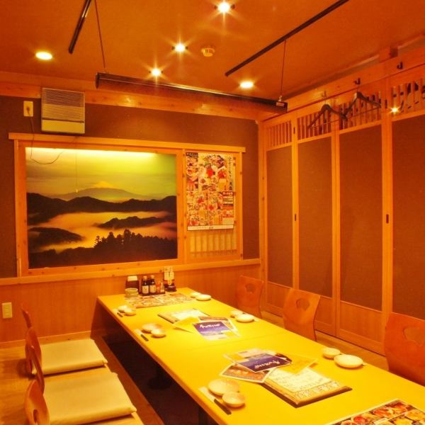 [Infectious disease countermeasures ◎] Private room for up to 24 people ☆ Please leave the big banquet.The tatami room is popular when you settle down ♪ Kotatsu style ♪