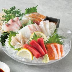 本まぐろ入り刺身7点盛合せ