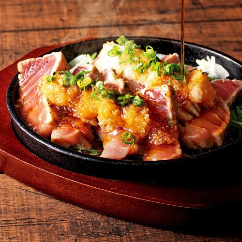 【希少部位】まぐろハラモのレア焼きおろしポン酢