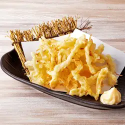 Tempura of dried squid / Deep-fried chicken cartilage / Deep-fried burdock root (each)